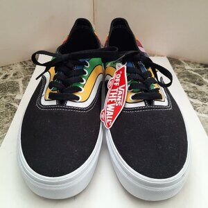 NWT Vans Authentic Refract Rainbow Sneakers Mens Size 12